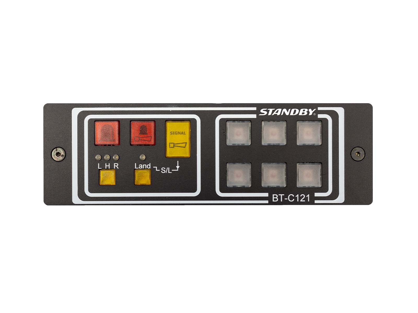 BT-C121 Control Panel Front View