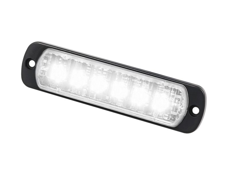 L52 Lamp White Horizontal Angle View Lit