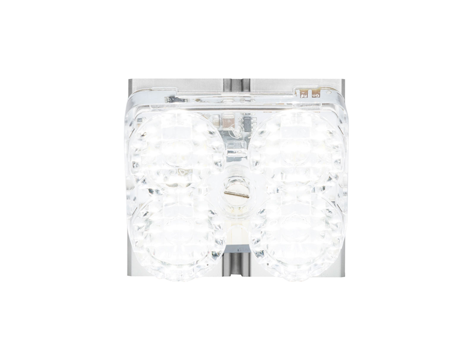 L51 4-LED 46×42 White Work/Alley Lit Front View