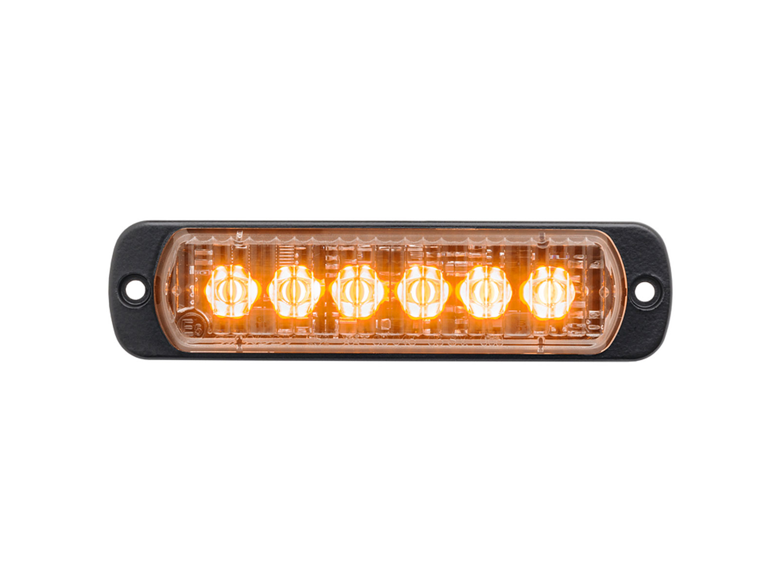 L52 Side Marker Lamp Amber Lit Front View Dipped