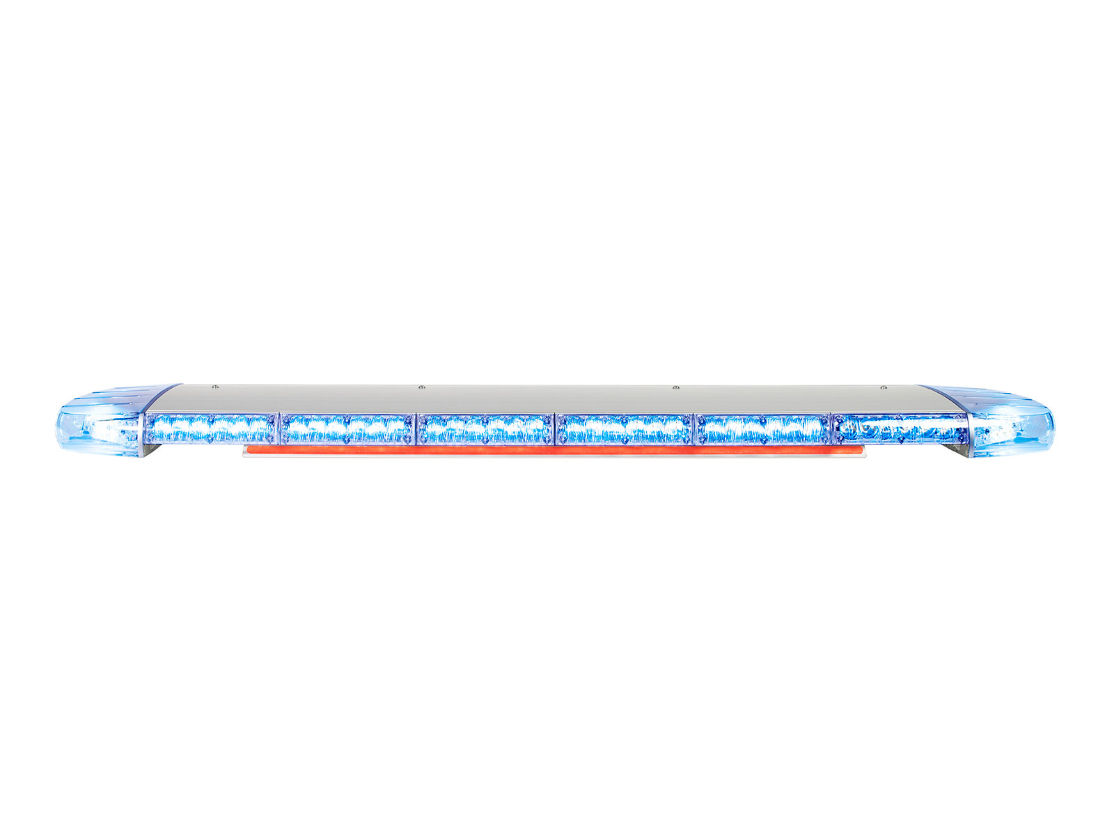 W3 Lightbar Blue Lit Front View