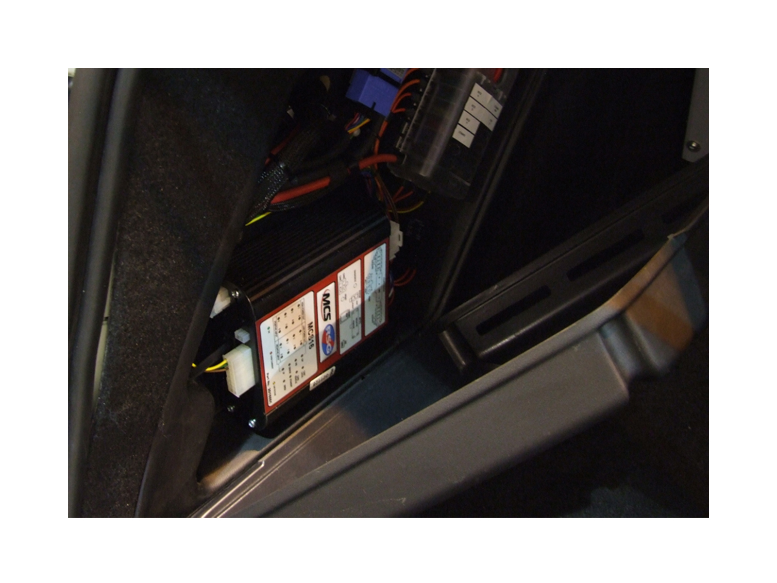 MCS-16 Universal Controller - Main Control Box In Situ Vehicle Interior 1