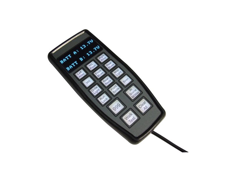 MCS-T17 Display Handset Angle View