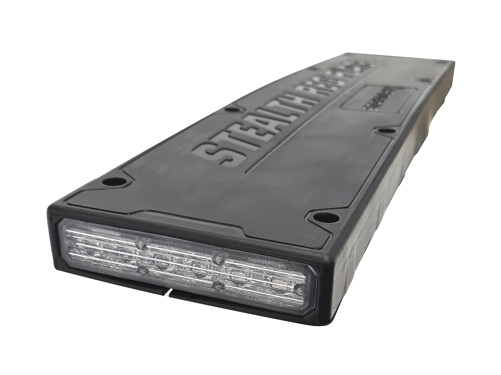 Stealth Reg Plate Side Angle View