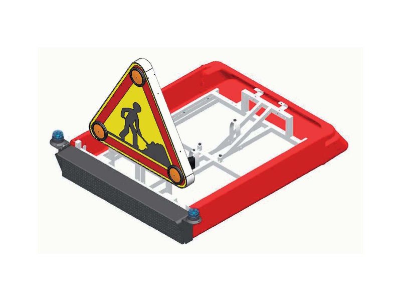 Message Panels with Frame fire and rescue – AKIO