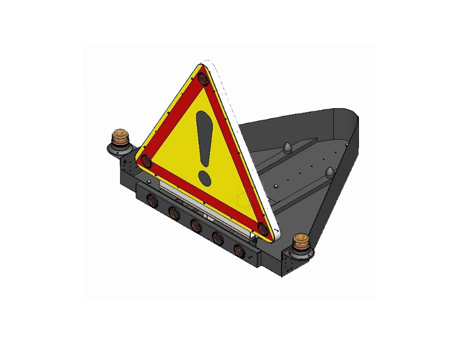 Electric raising encased and painted Triangle - Image 4