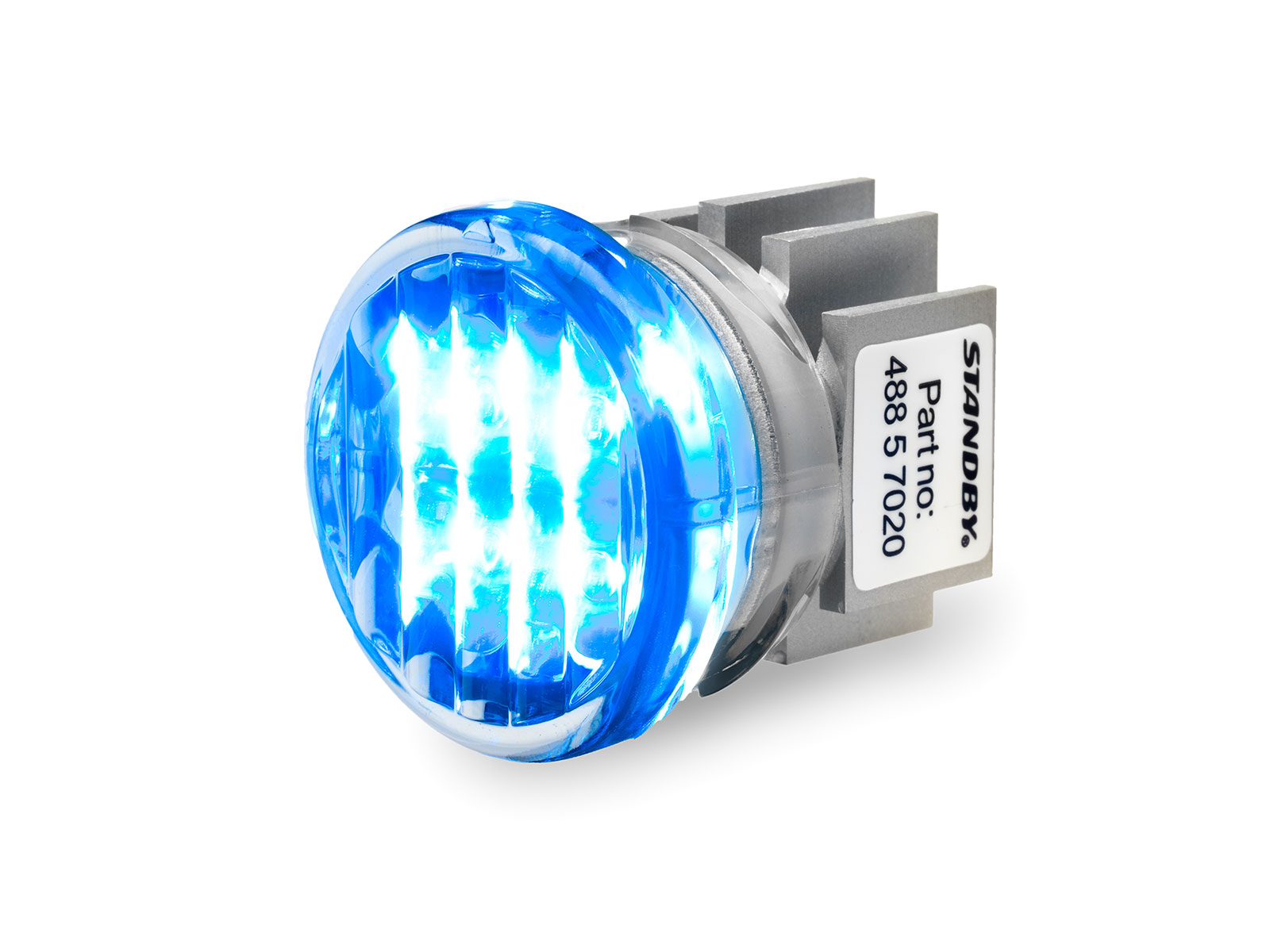 L88 Lampa Blå med tonad lins - Bild 2