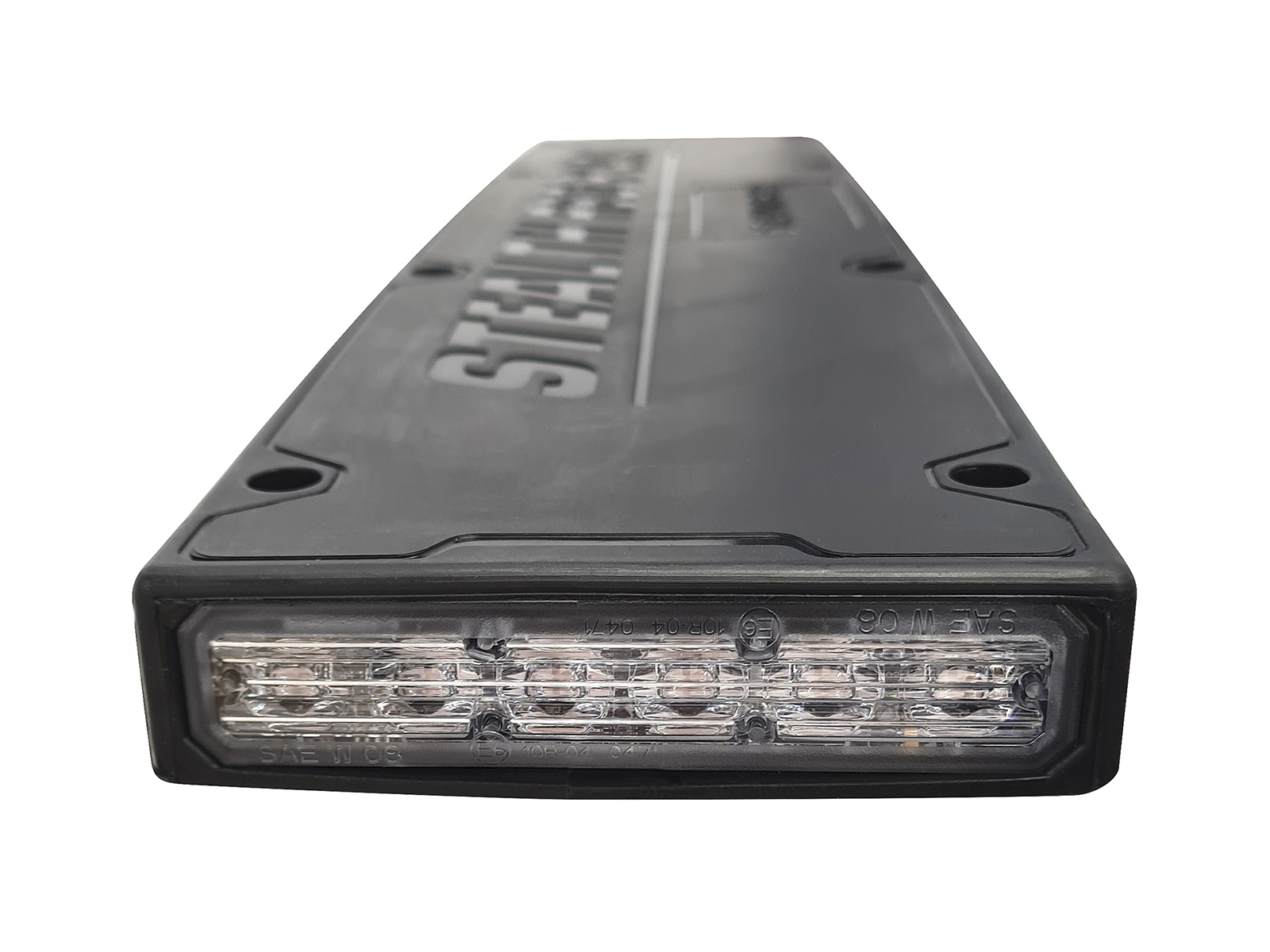 Registreringsplåtshållare med varningsljus - Bild 2