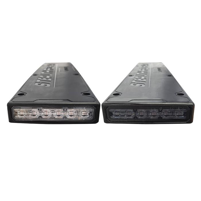 Registreringsplåtshållare med varningsljus - Bild 6