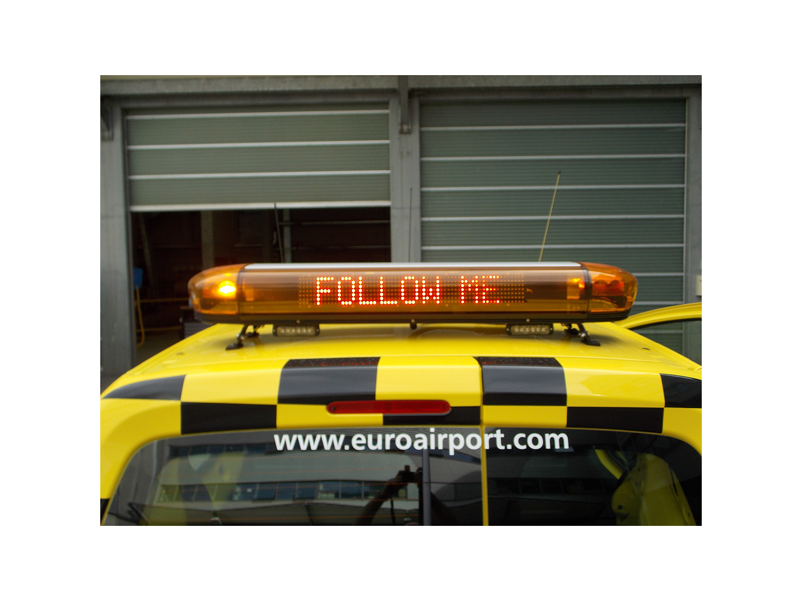 Panneau à messages limités pour rampe M aéroport