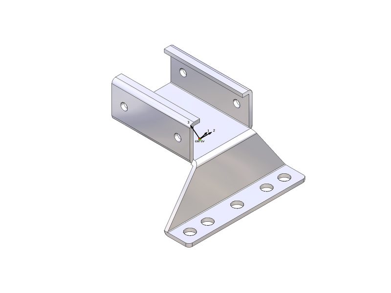 Fixation par perçage de pavillon