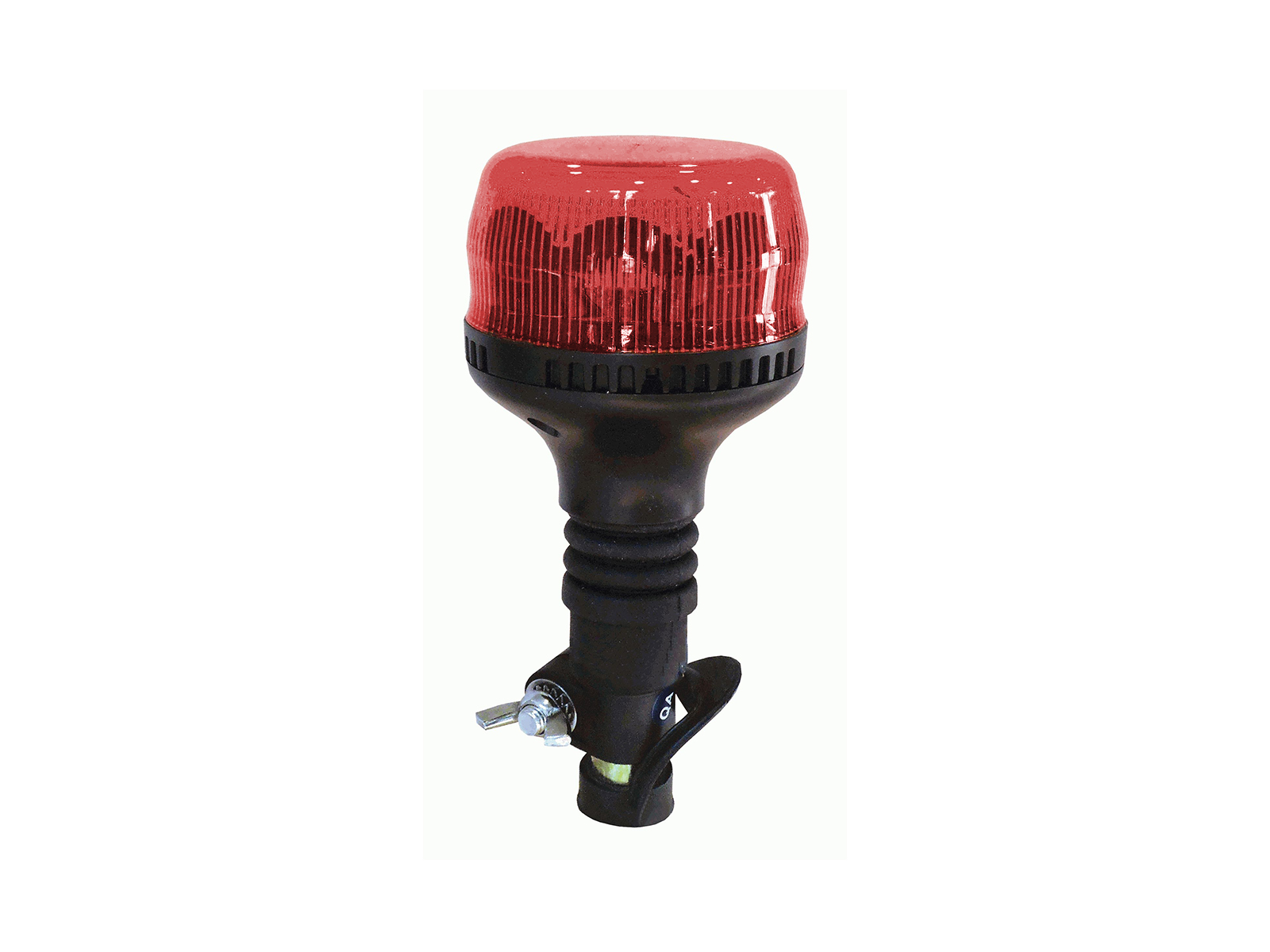 Gyrophare rouge Gyroled classe 1 hampe