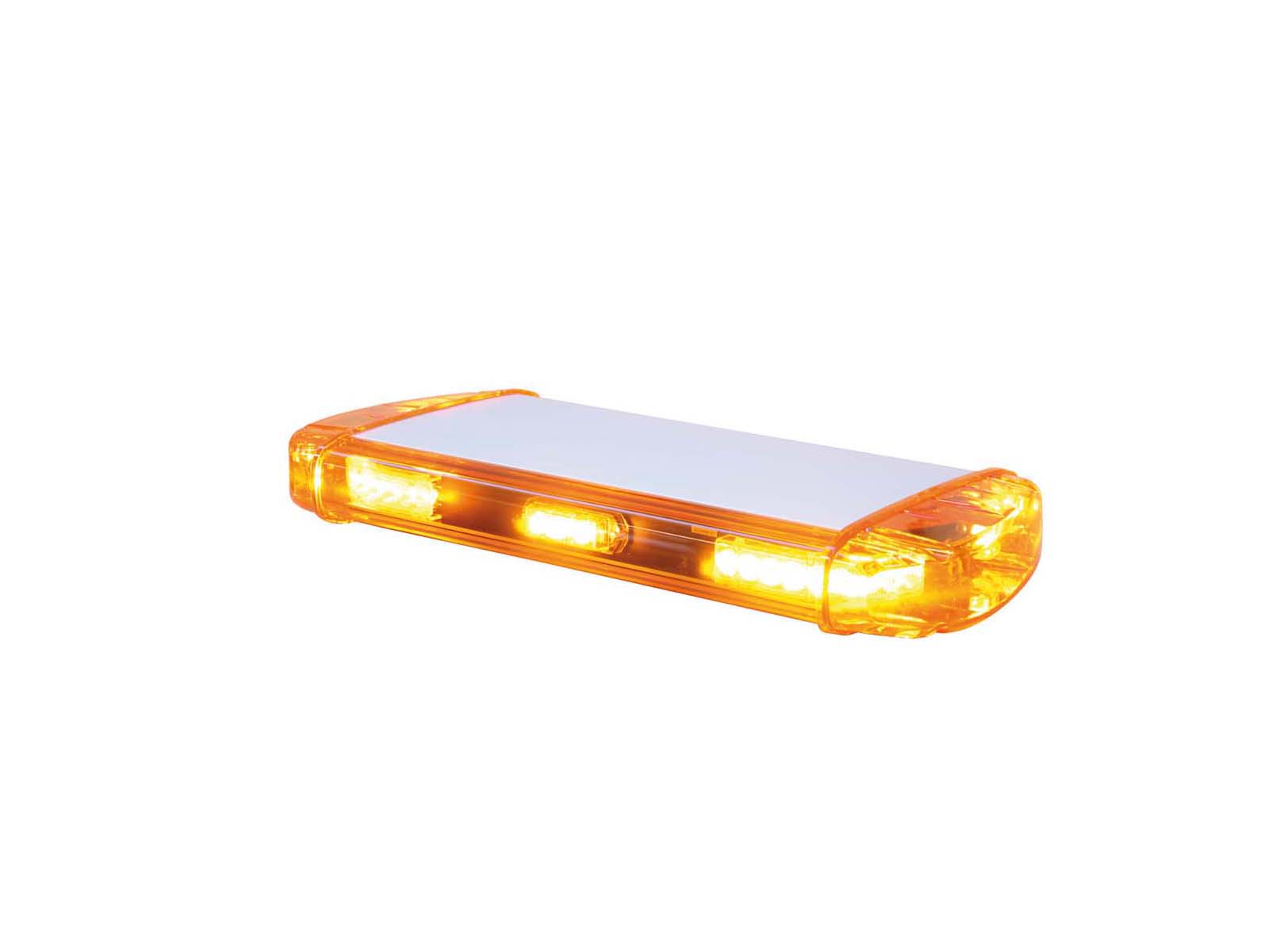 Rampe lumineuse mini VEGA orange 6 feux