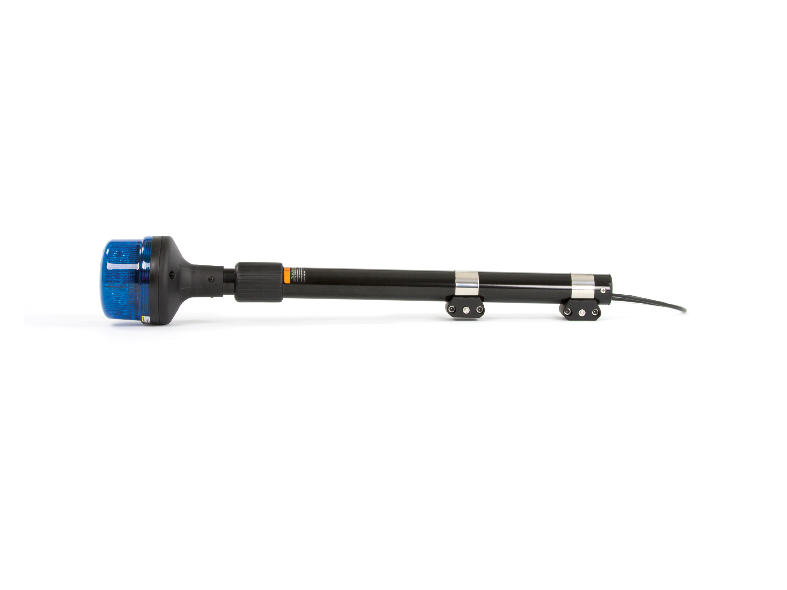 B16 Atom LED Telescopic Pole Mount Beacon Blue Side View