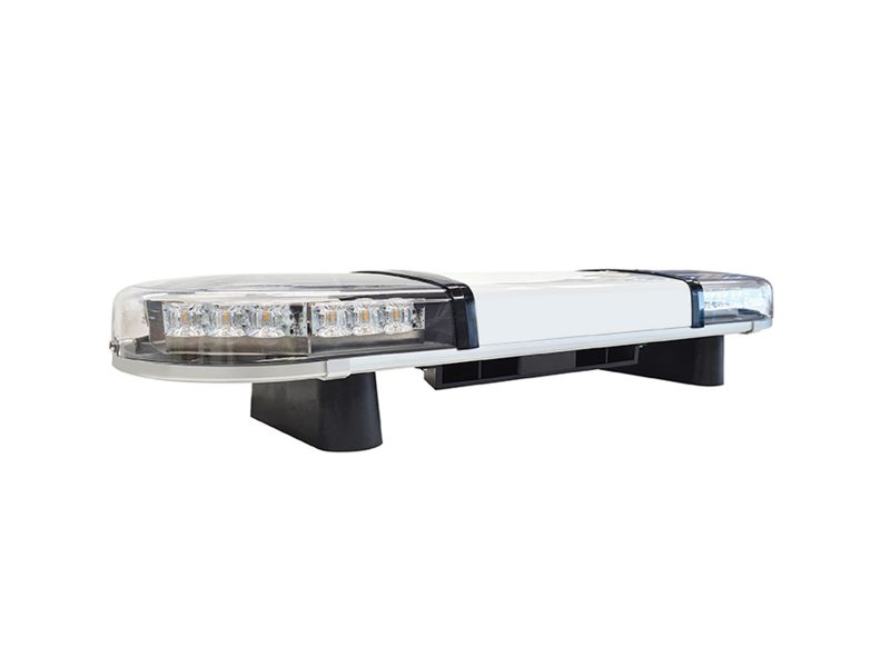 Hurricane PA Lightbar with 60 Watt Speaker Driver Angle View Unlit No Livery