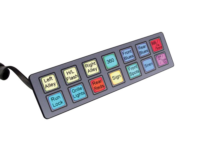 MCS-F14 Maxi Switch Panel 14 Small Buttons