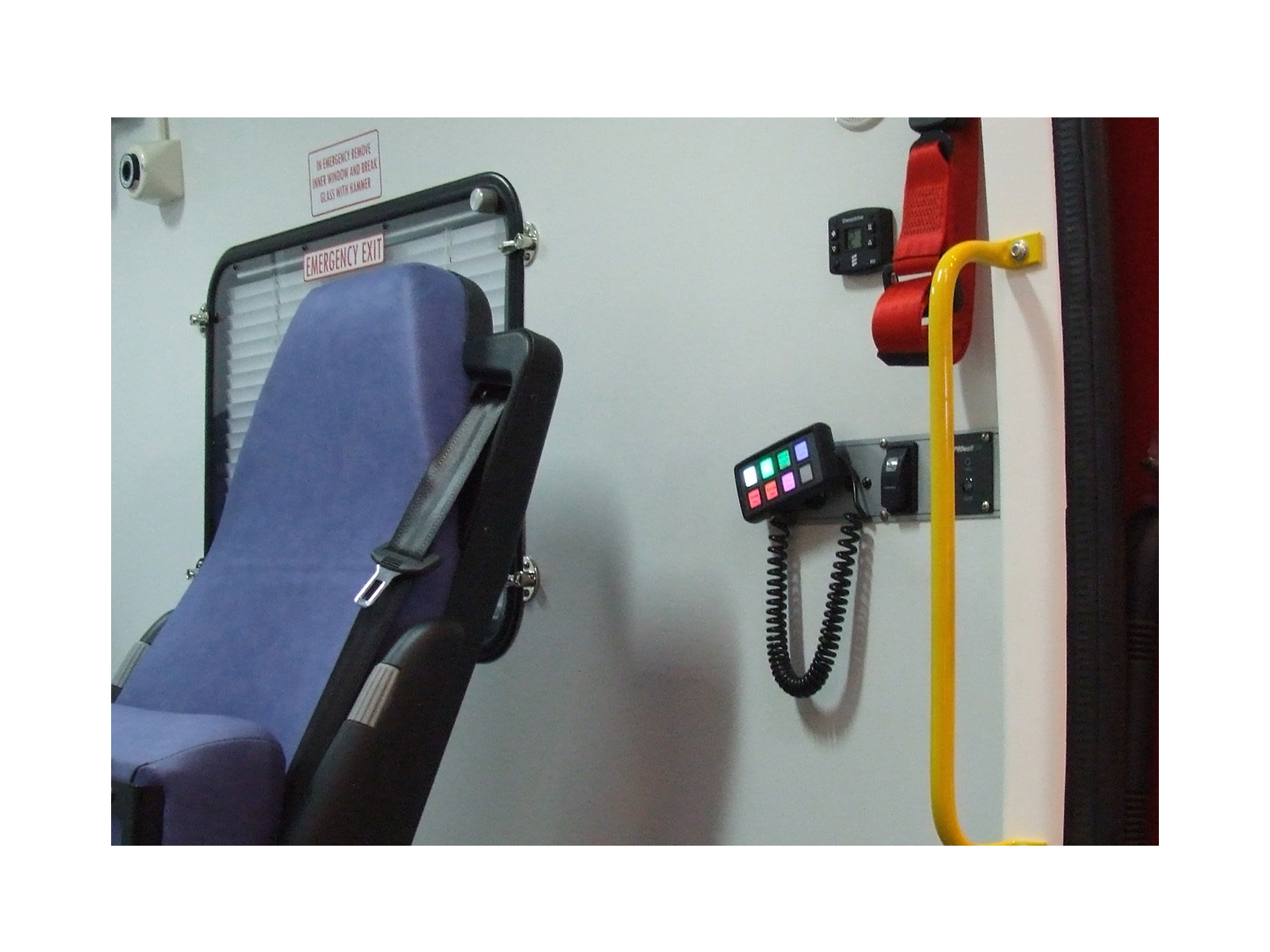 UNI-MIN-XXX MCS-T8 Mini Handset Van Mounted