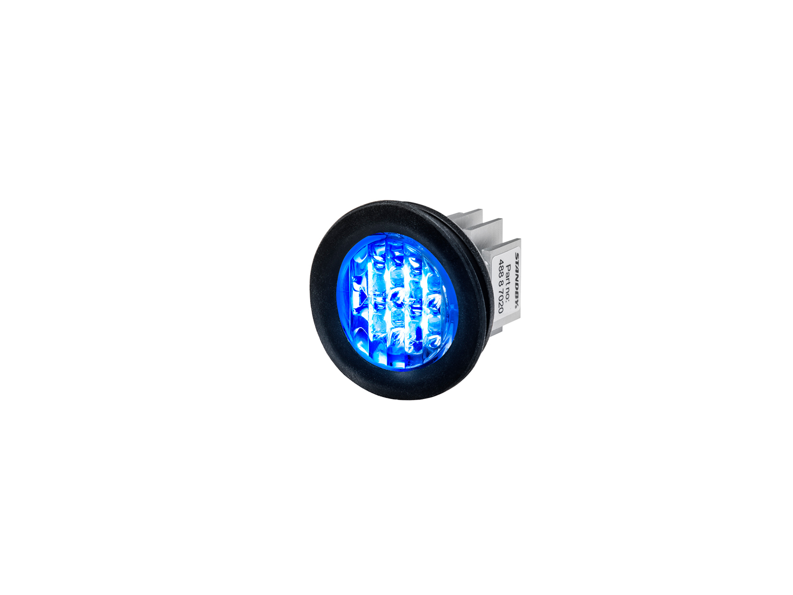 L88 LED Lamp Blue Angle