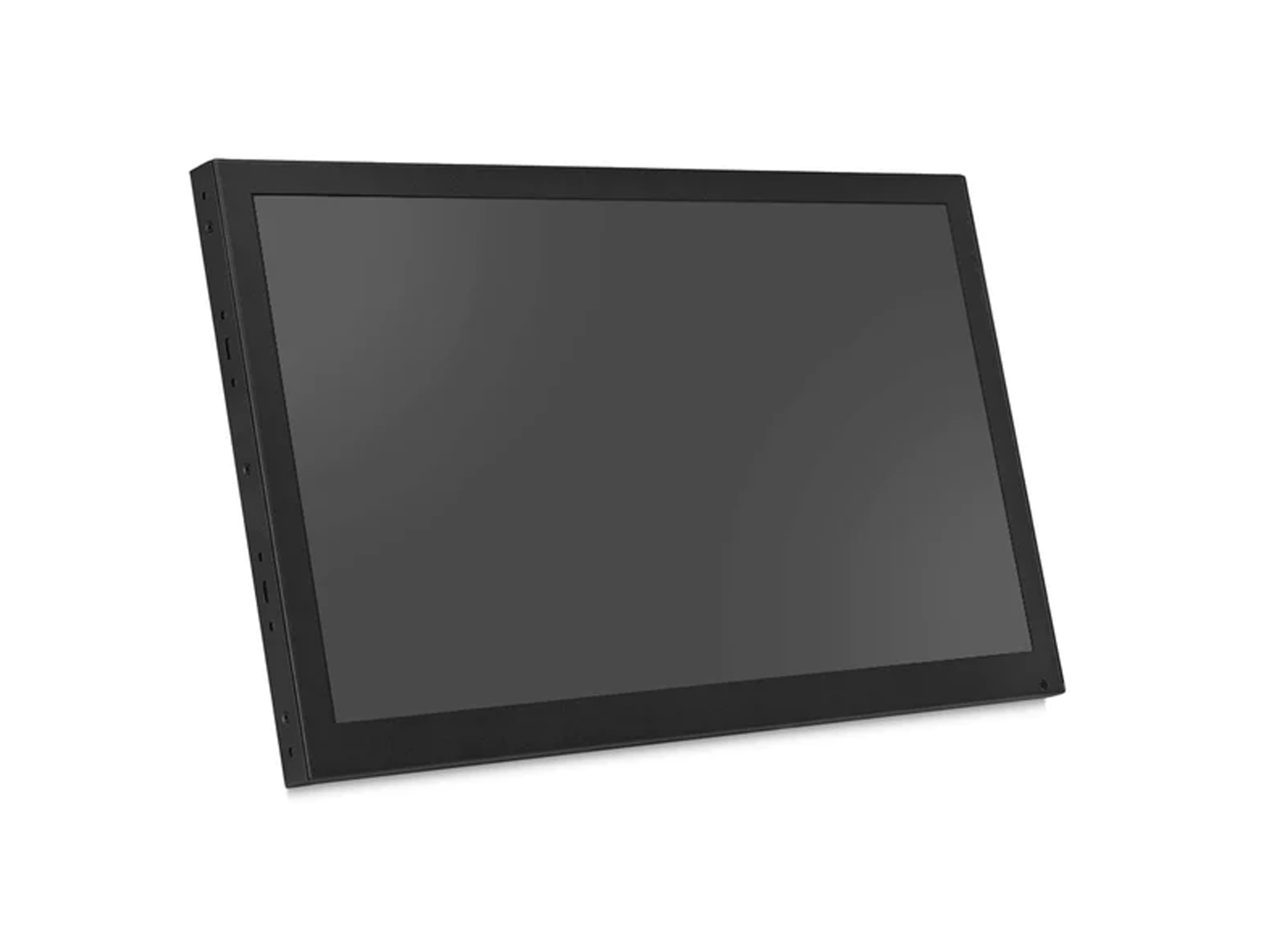 19" HD Monitor for Mobile CCTV Systems Angle View No Bracket